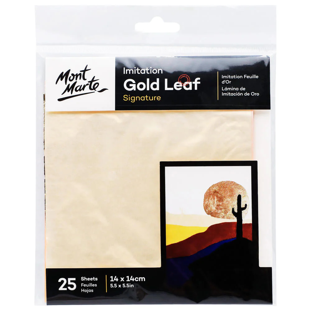 Imitation Gold Leaf/Mont Marte Gold Leaf Shopee Philippines