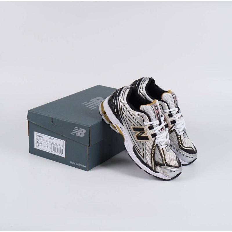 Nb Sneakers - 1906 Ra White Metallic Gold 100 | Shopee Philippines