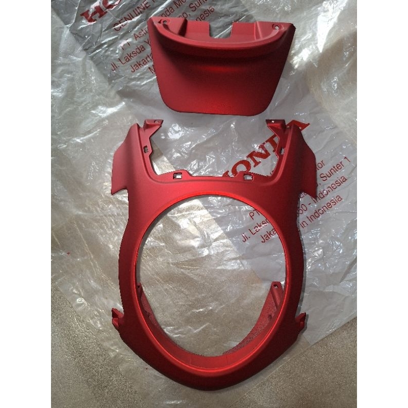 MERAH Tail cover rear body cover scoopy new 2021-2024 matte red ...