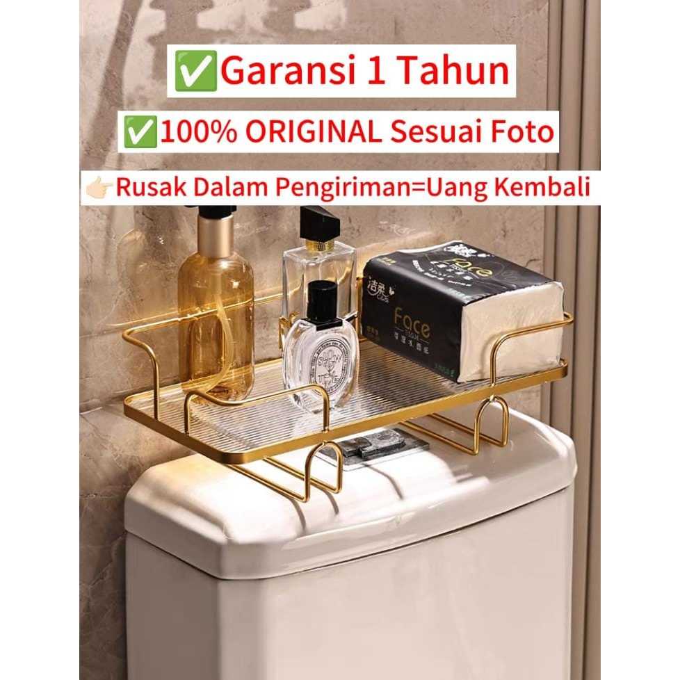 1-year Warranty & READY Toilet Rack/Soap Rack 1-tier Luxury SUS 304 ...