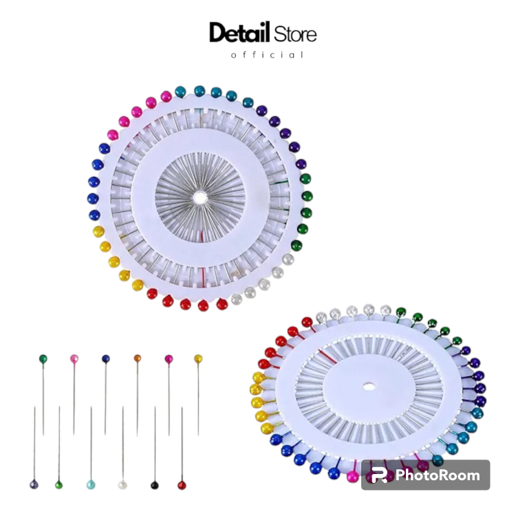 Moon Pins Colorful Plate Pins 40pcs | Shopee Philippines
