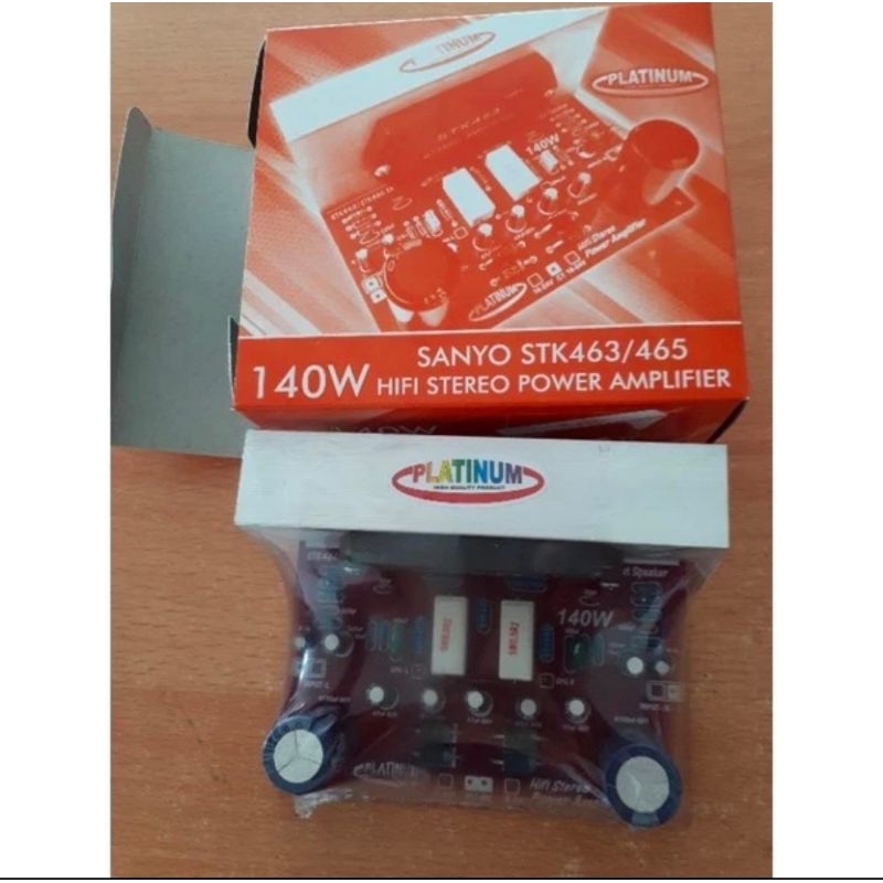 POWER STEREO AMPLIFIER SANYO STK465 | Shopee Philippines