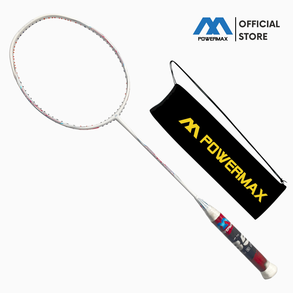 Power MAX Badminton Racket All England Original Free Bag Premium Anti