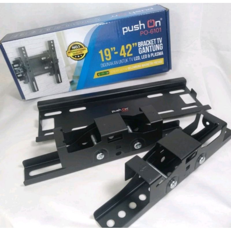PUSH ON Push-on TV bracket for all types of LED LCD TVs | Shopee ...