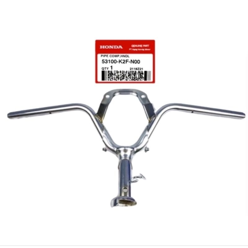Steering Handlebar (Pipe Comp Handle) New Scoopy K2F 2021 53100K2FN00 ...