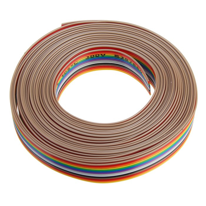 Rainbow Cable 14pin 14 pin Flat Cable Rainbow 14p Data Cable 1 meter ...