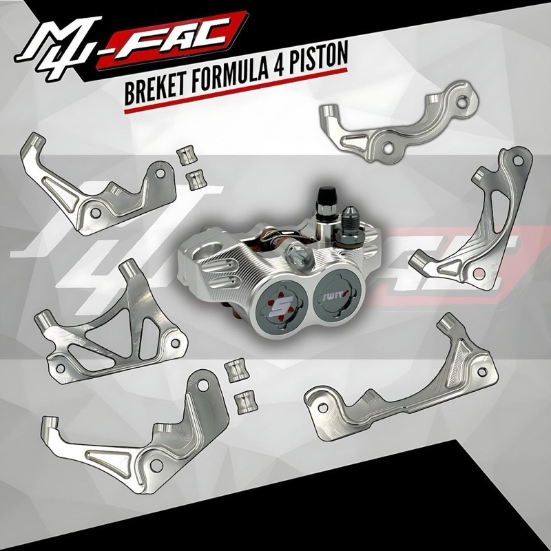 Mufac VARIO MIO BEAT NMAX AEROX PCX NOUVO VIXION FORMULA 4 Piston ...