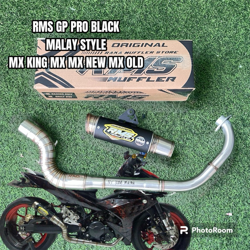 Exhaust rms gp pro black mx king mx new njmx mx old malay style ...