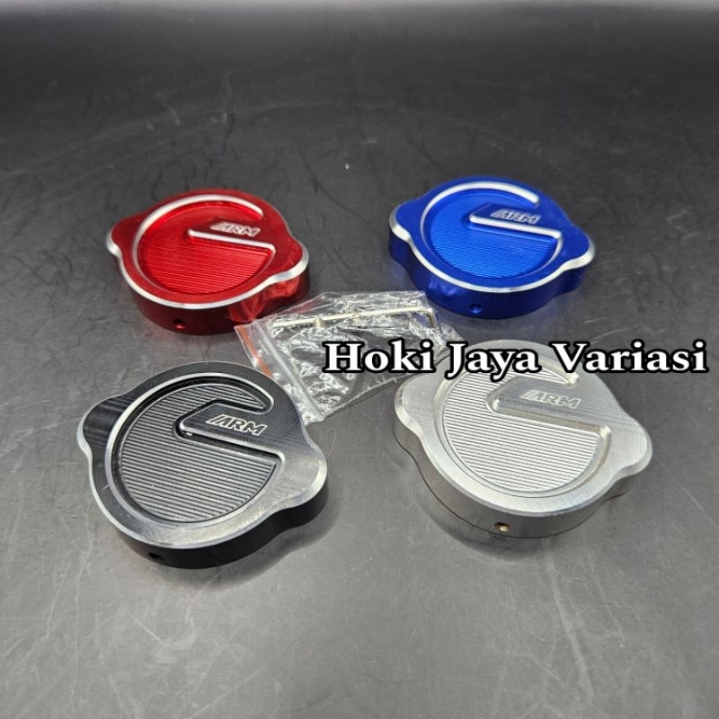 Arm RACING RADIATOR CAP FULL CNC HONDA YAMAHA UNIVERSAL | Shopee ...