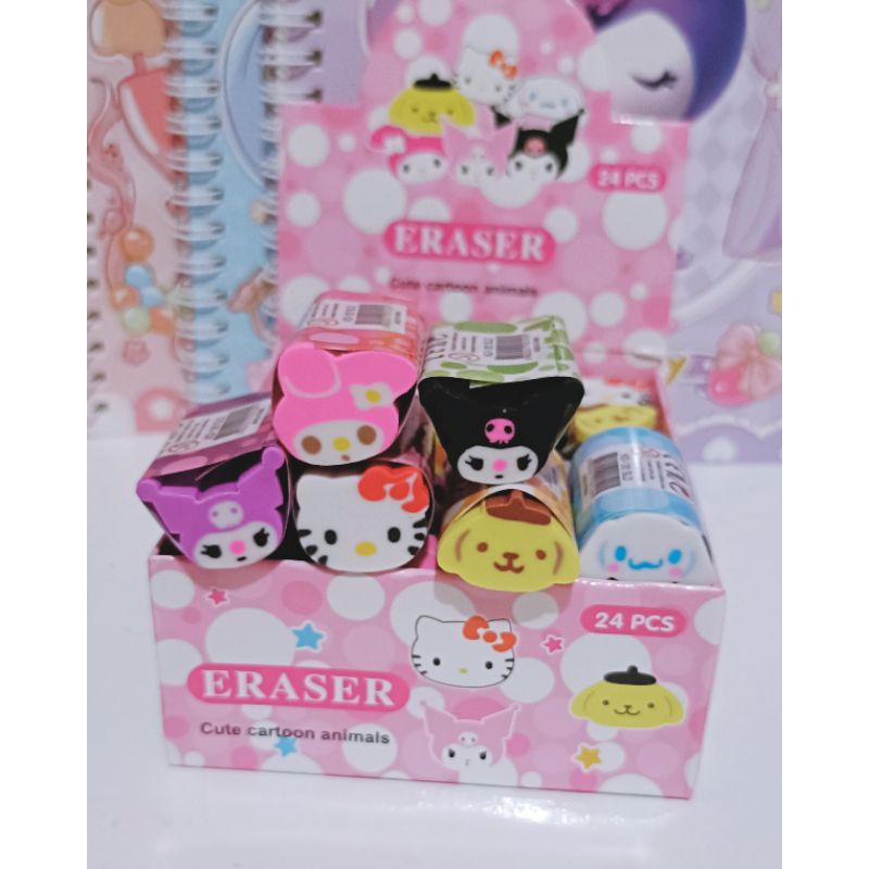 Sanrio Marvel Head Rubber Eraser Cute Character Eraser | Shopee Philippines