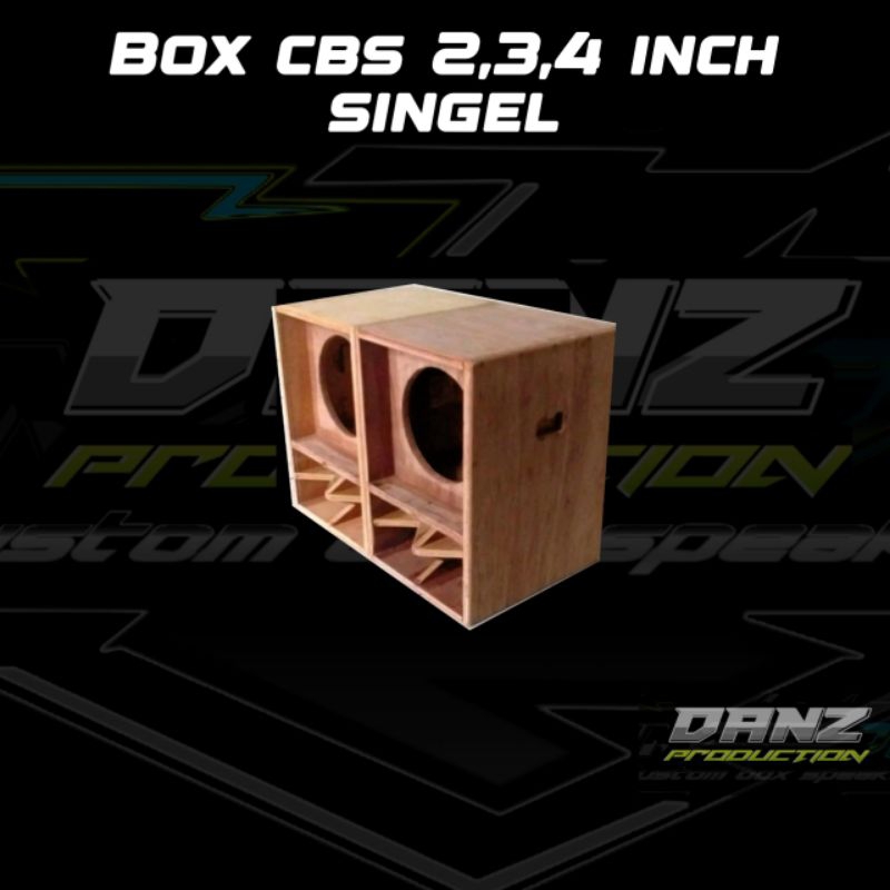 Cbs 4 inch single box with speaker box | Shopee Philippines