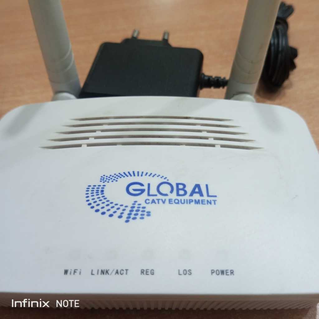 Router GLOBAL GPON/EPON ONU 1GE+WIFI(R) - (Used Smooth NORMAL) | Shopee ...