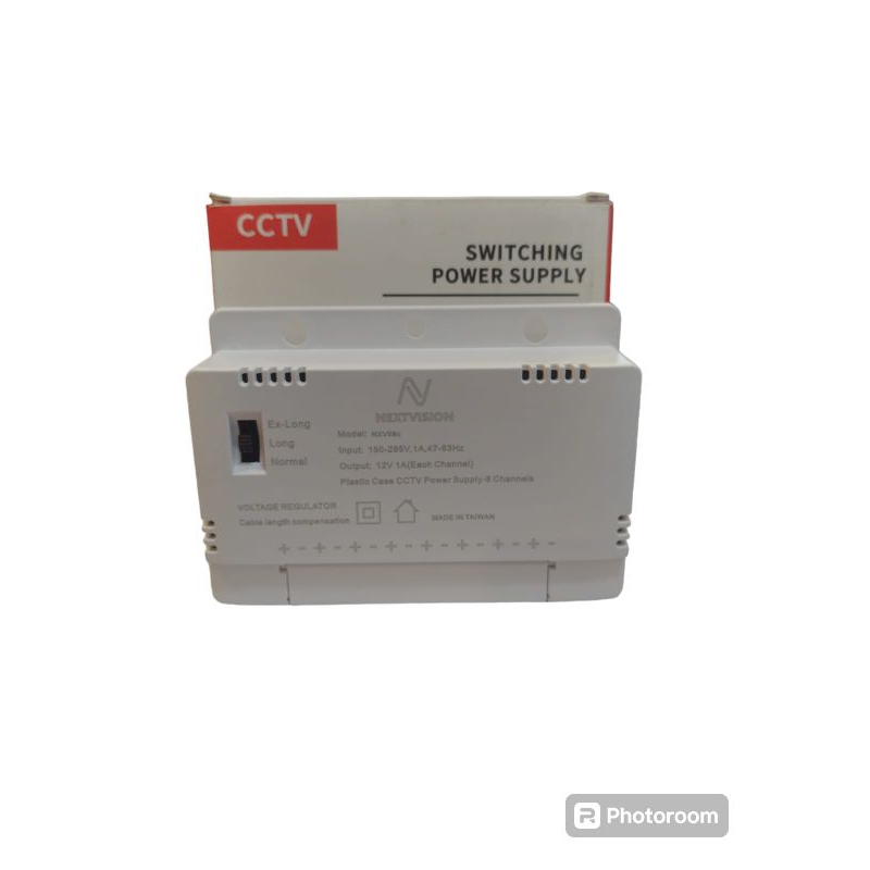 12V 8-Channel AC Adapter Power Supply For CCTV Security Camera System – 8 Ports
