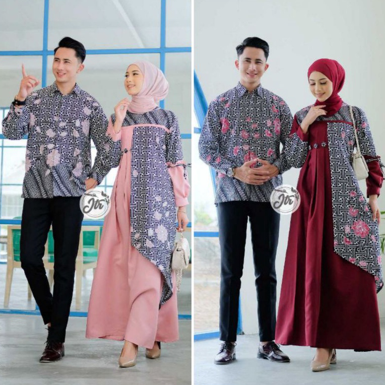 Modern COUPLE BATIK CLOTHES SARIMBIT BATIK COUPLE GAMIS BATIK COUPEL ...