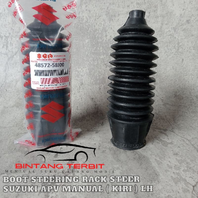 Rubber BOOT STEERING RACK END STEER LH APV MANUAL | Shopee Philippines