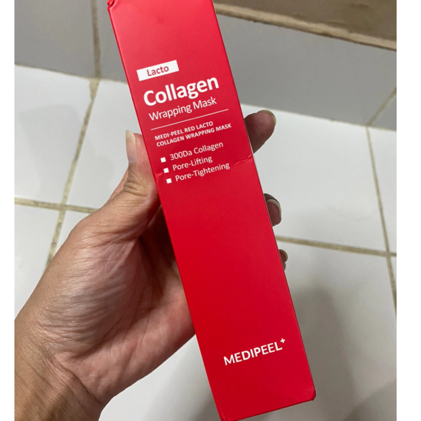 [READY Big Size] MEDIPEEL Red Lacto Collagen Wrapping Mask 70ml Peel ...