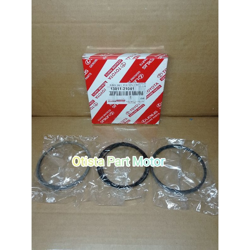 Ring PISTON SEHER SET TOYOTA YARIS VIOS LIMO 1NZ OVZ STD-1.00 | Shopee ...