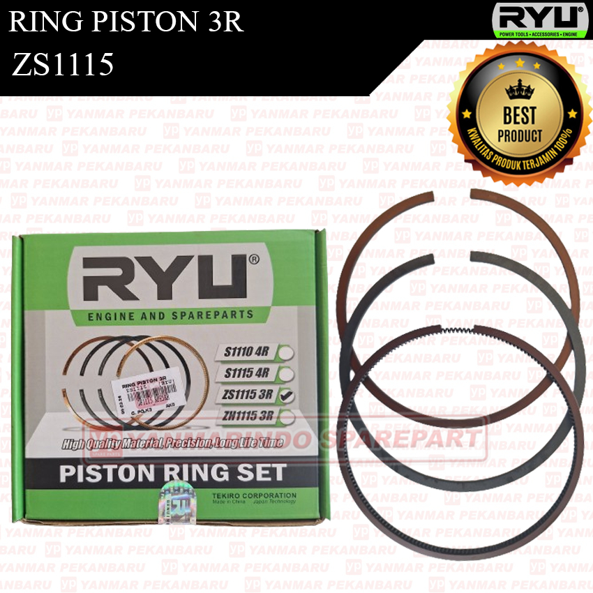MESIN S1115 PistonRing 3R Piston Dongcheng 24PK RYU engine | Shopee ...