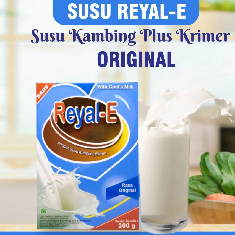 Etawa REYAL E Goat Milk Full Cream Powder 200 grams Shopee Philippines