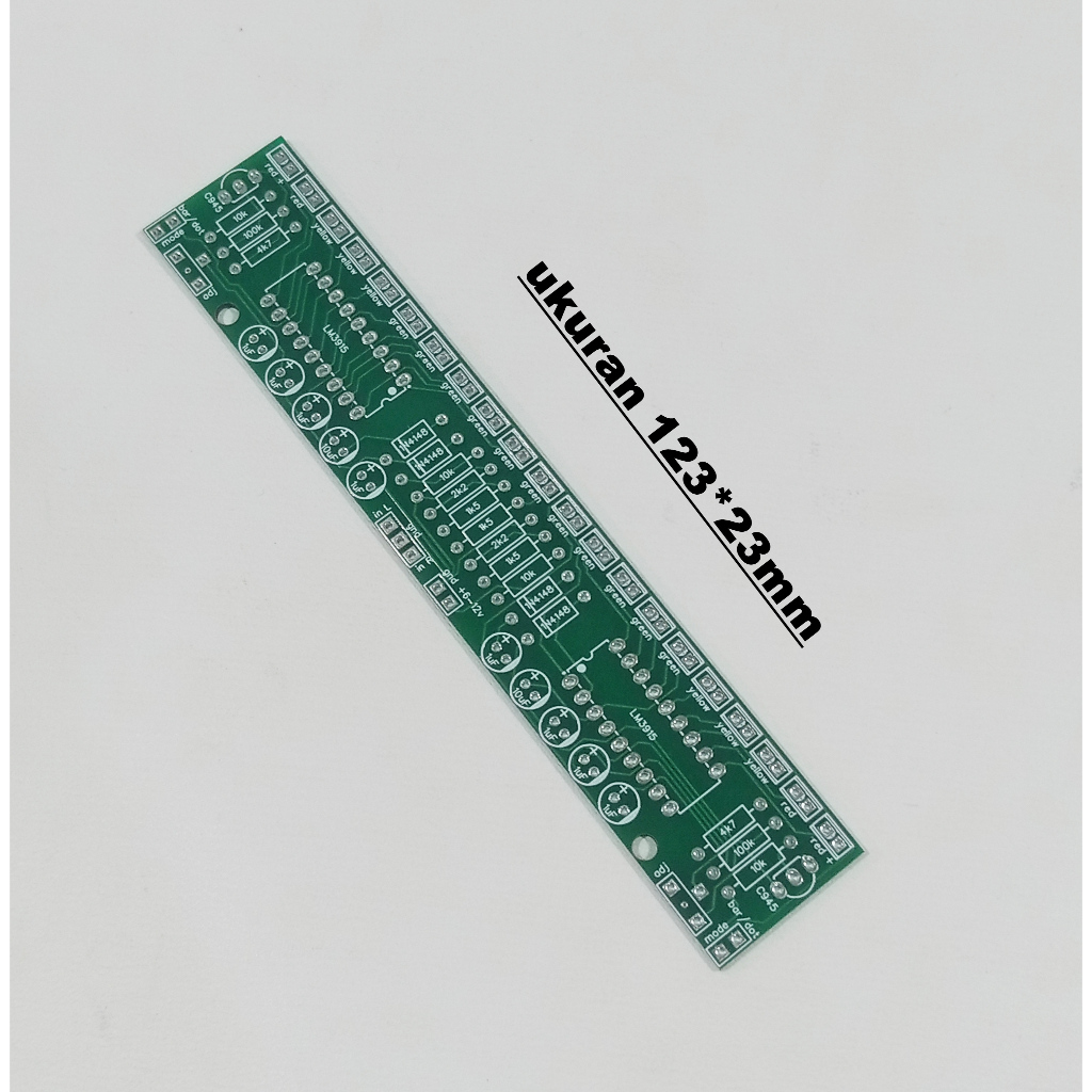 Stereo PCB LM3915 VU Meter 21 led V.2 | Shopee Philippines