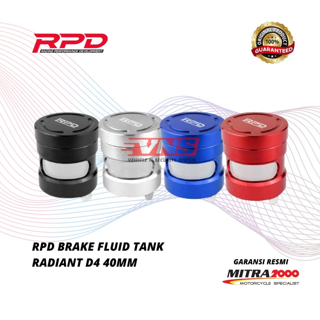 RPD Brake Fluid Tank Radiant D4 40MM | Shopee Philippines