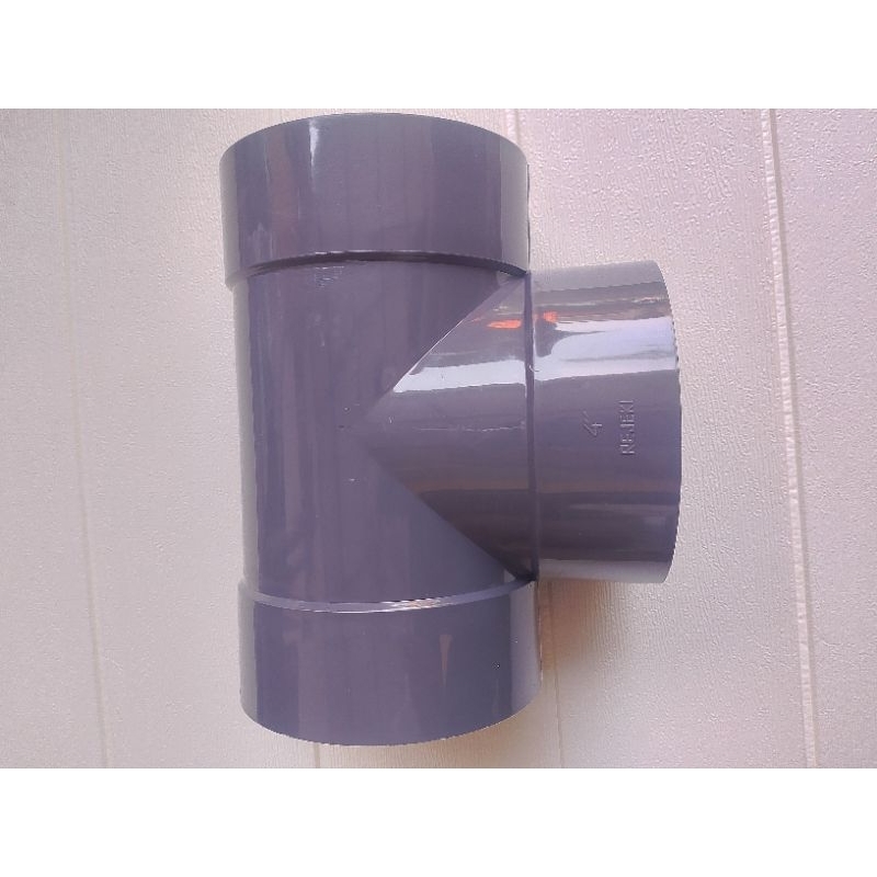 Tee PVC Pipe Connection 4