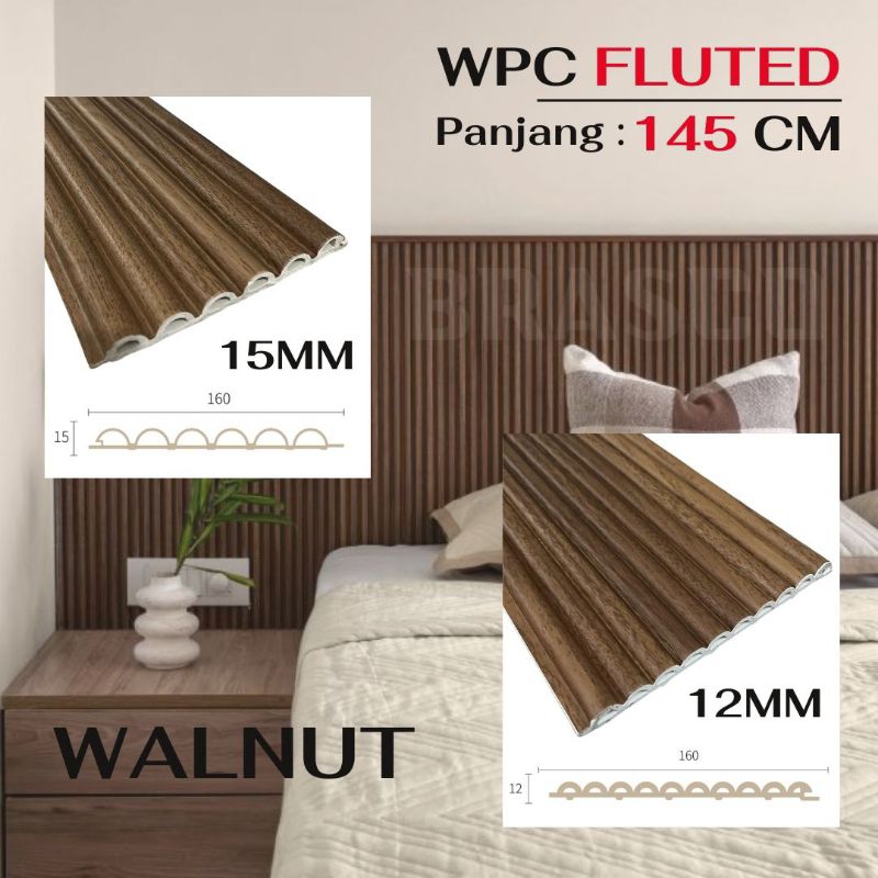 Wpc Grade A+ Wall Panel 1.45m Fluted Round Circle Triangle Triangle ...