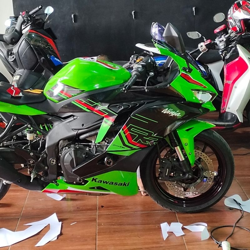 KAWASAKI Ninja Zx25r Livery Zx4rr Striping Sticker Motorcycle