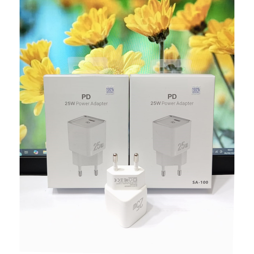 Shell Adapter FOR SMSNG SA-100 PD 25W Power Adapter USB TYPE C Plug ...