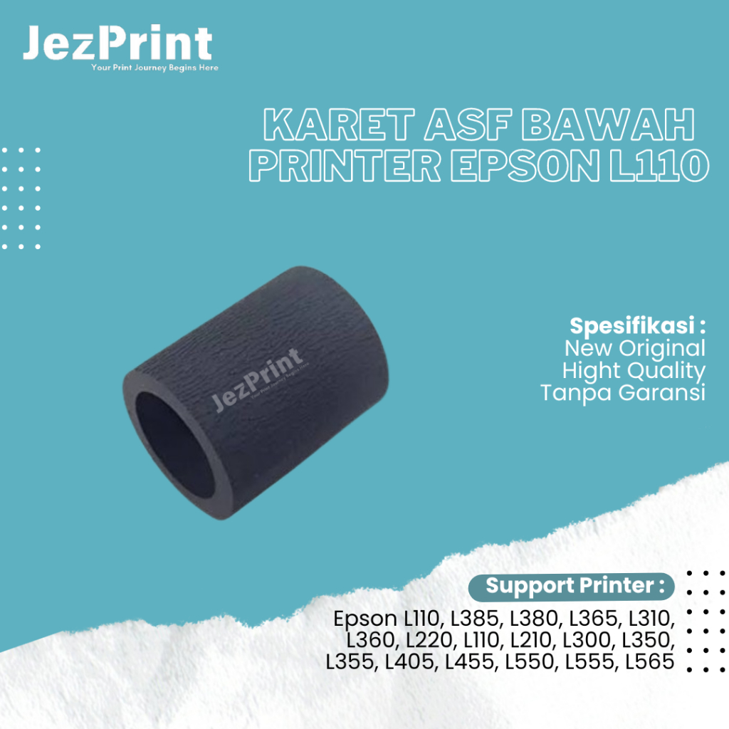 Epson L110 L385 L380 Lower Roller Rubber Asf Printer Paper Puller L210 ...