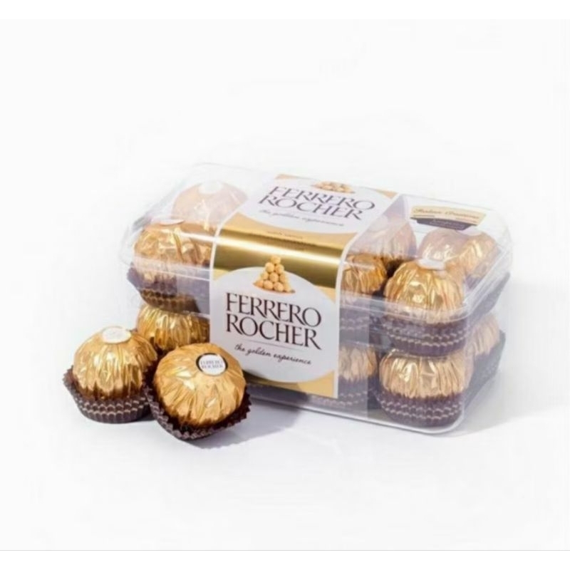 FORRERO ROCHER CHOCOLATE CONTENTS 16 PCS | Shopee Philippines
