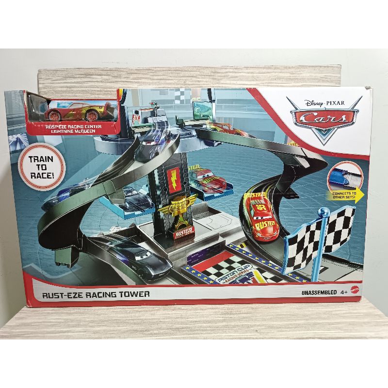 Disney Cars Set - Rust-eze Racing Tower | Shopee Philippines