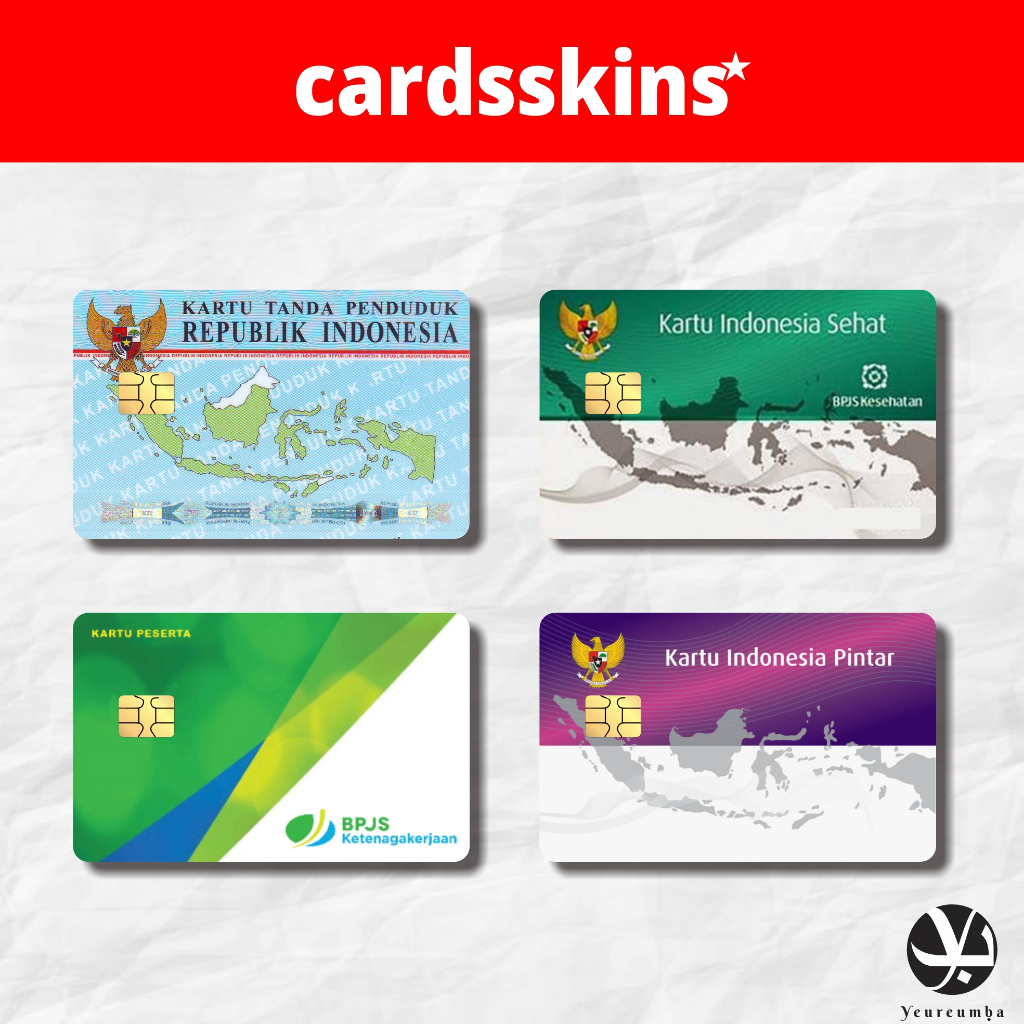 Bpjs FAKE ATM Card Sticker/FAKE KTP Sticker | Can For All FLASH/ATM ...