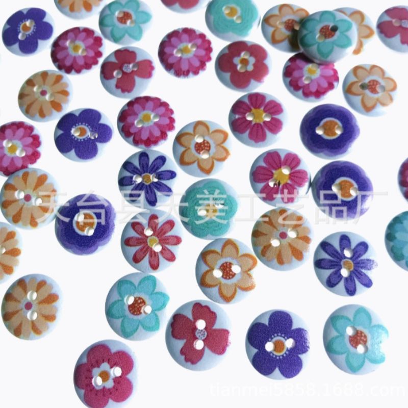 15mm pastel flower buttons (10pcs) | Shopee Philippines