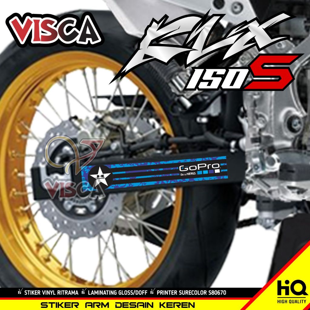 KLX S Swing Arm Sticker Old Kawasaki KLX S Color Variations Cool ...
