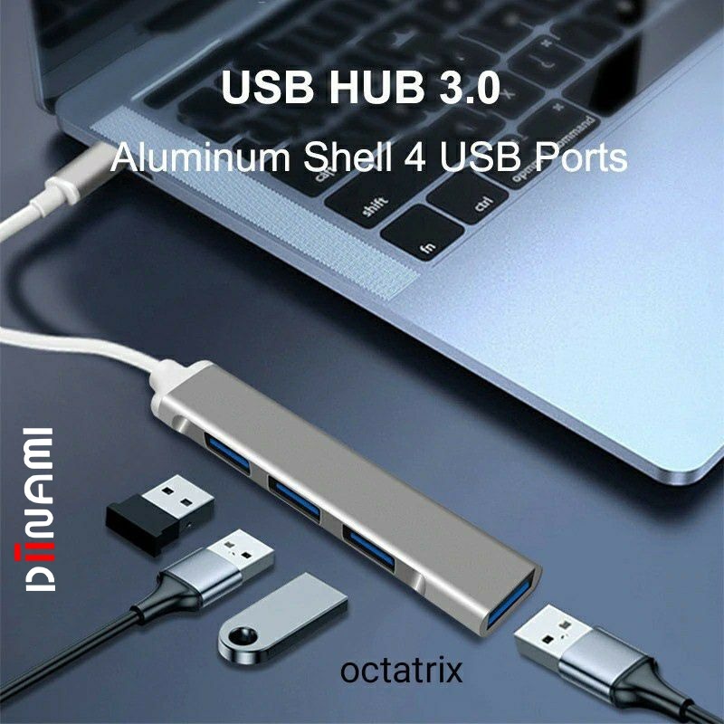 Diinami G05 Adapter Cable USB Hub Type C Cable Multi Port 4 in 1 to USB
