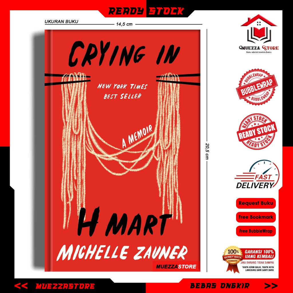 Crying in H Mart by Michelle Zauner (English/Indonesia) | Shopee ...
