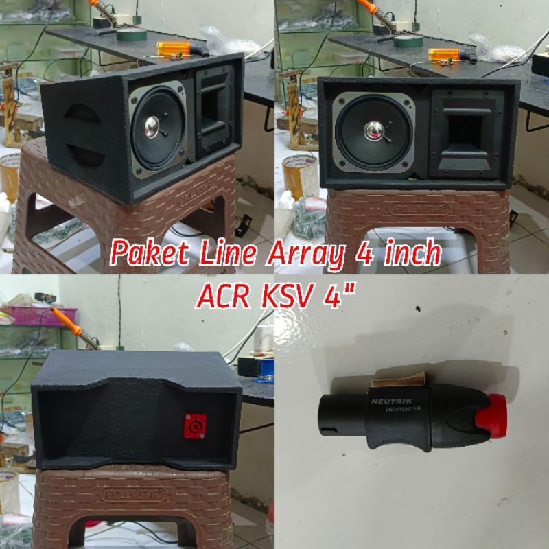 Acr Ksv Finishing Texture 4 Inch Line Array Package Shopee Philippines