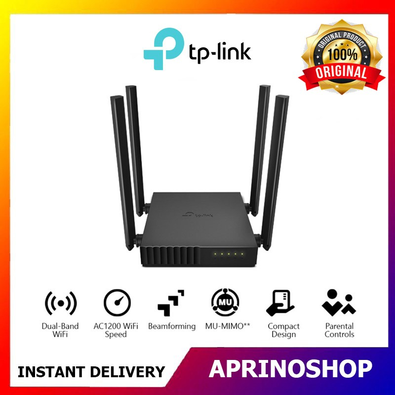 Tplink Archer C54 AC1200 Dual Band Wifi Router | Shopee Philippines