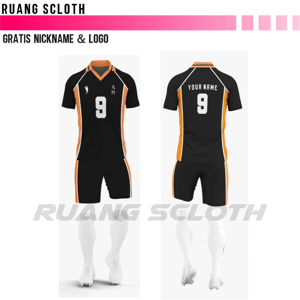 The Newest Haikyu Men's Volleyball Jersey 2023/2024 Free To Post Name