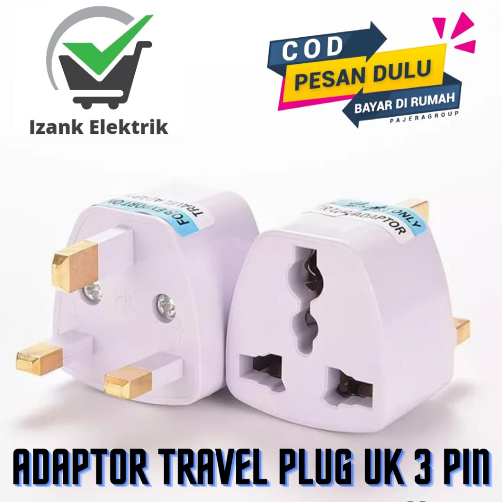 3-foot Plug ADAPTER Travel Converter Saudi Arabia Umrah Power Plug 3 ...