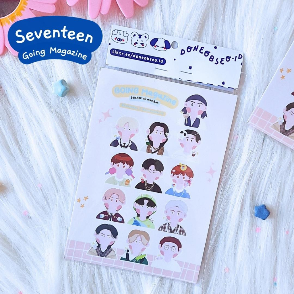 SEVENTEEN SVT Going Magazine Sticker by doneobseo.id x earth9yu_k ...