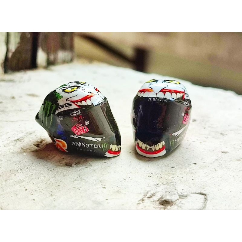 Miniature Helmet motogp quartararo joker 2023 Shopee Philippines