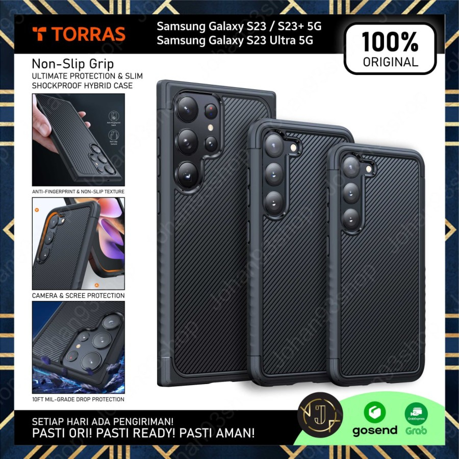 Case Samsung Galaxy S23 Ultra Plus TORRAS Competer Hybrid Casing ...