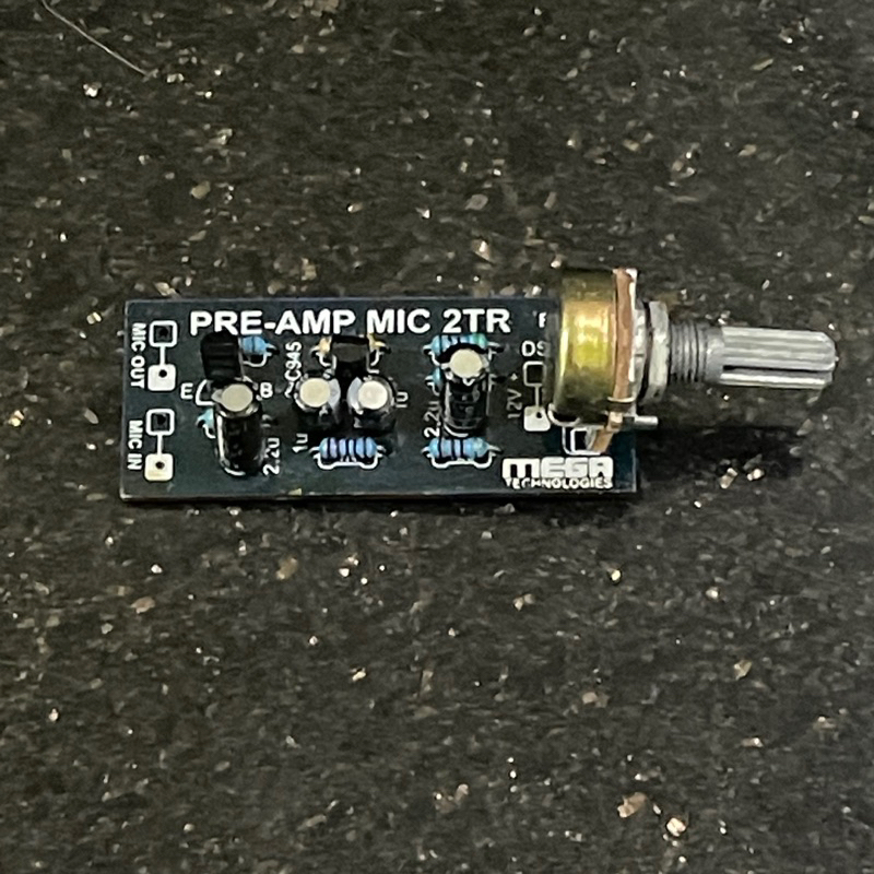 Mega Potentio 2 tr pre mic kit Pre amp mic 2tr Preamp mic premic 2