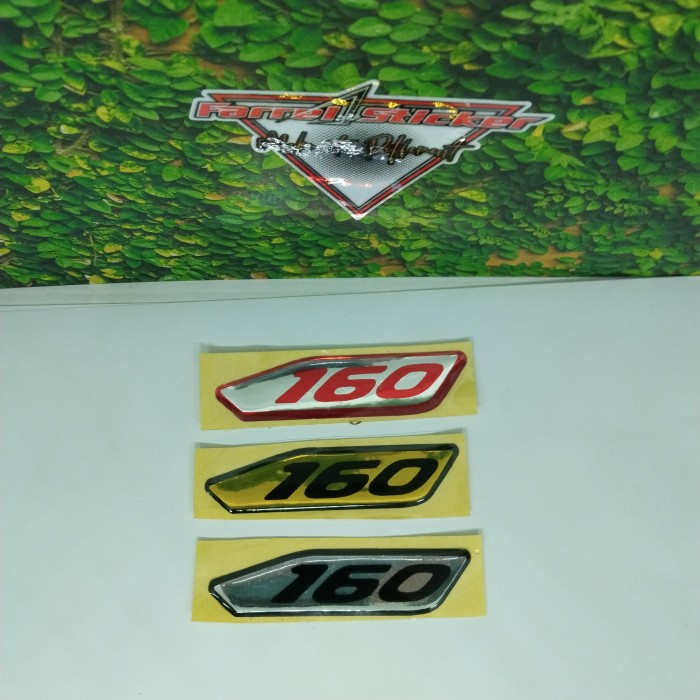 160 PCX TAPER embossed STICKER 160 PCX STICKER | Shopee Philippines