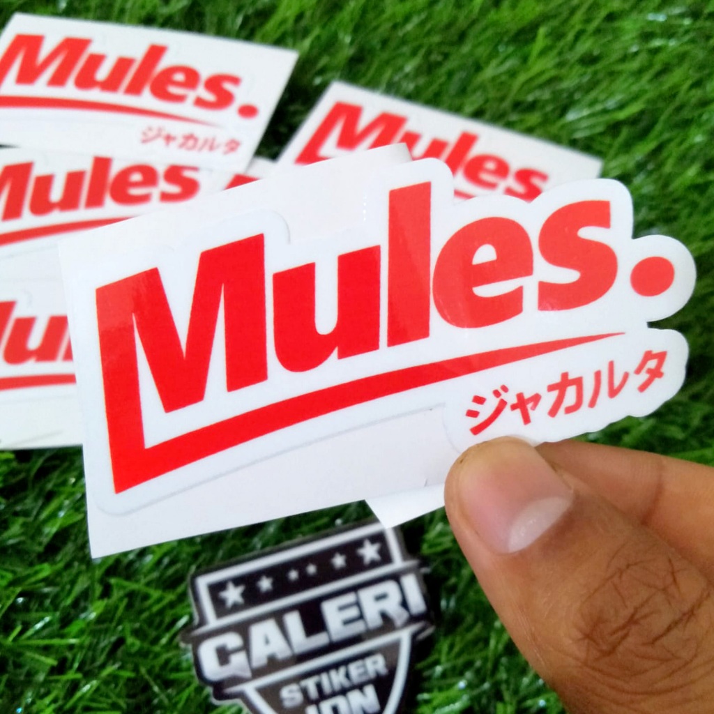 Mules Stickers Laptop Stickers Helmet Stickers Motorcycle Stickers Logo