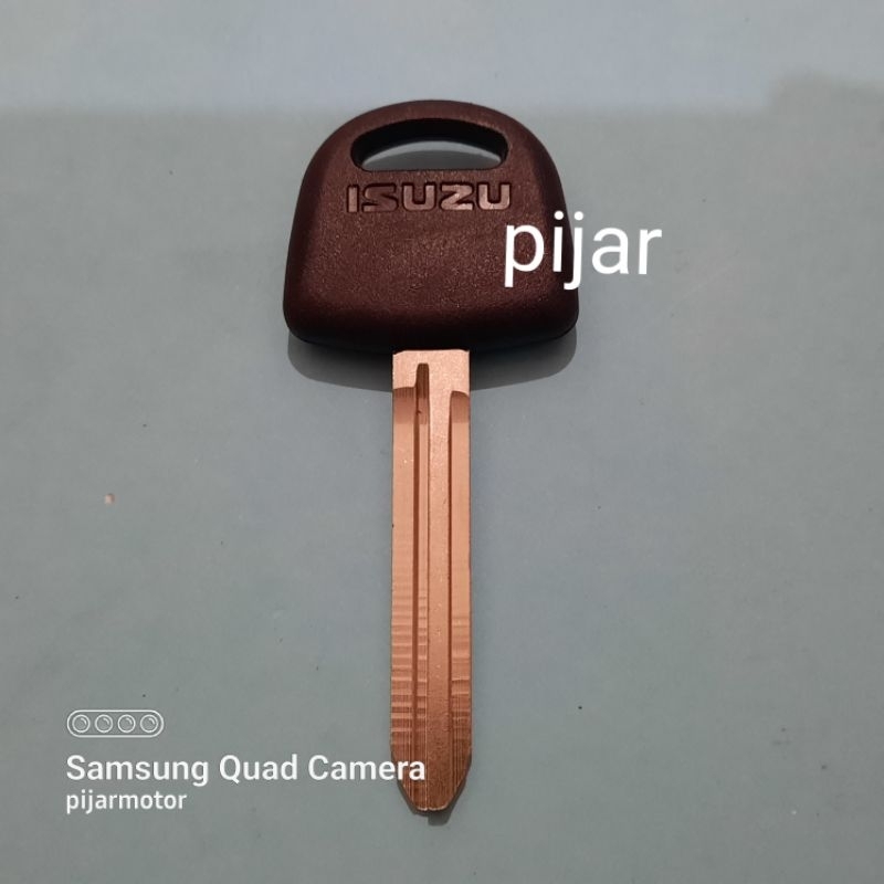 Isuzu D-Max Dmax Blind Blank Raw Duplicate Key Material | Shopee ...