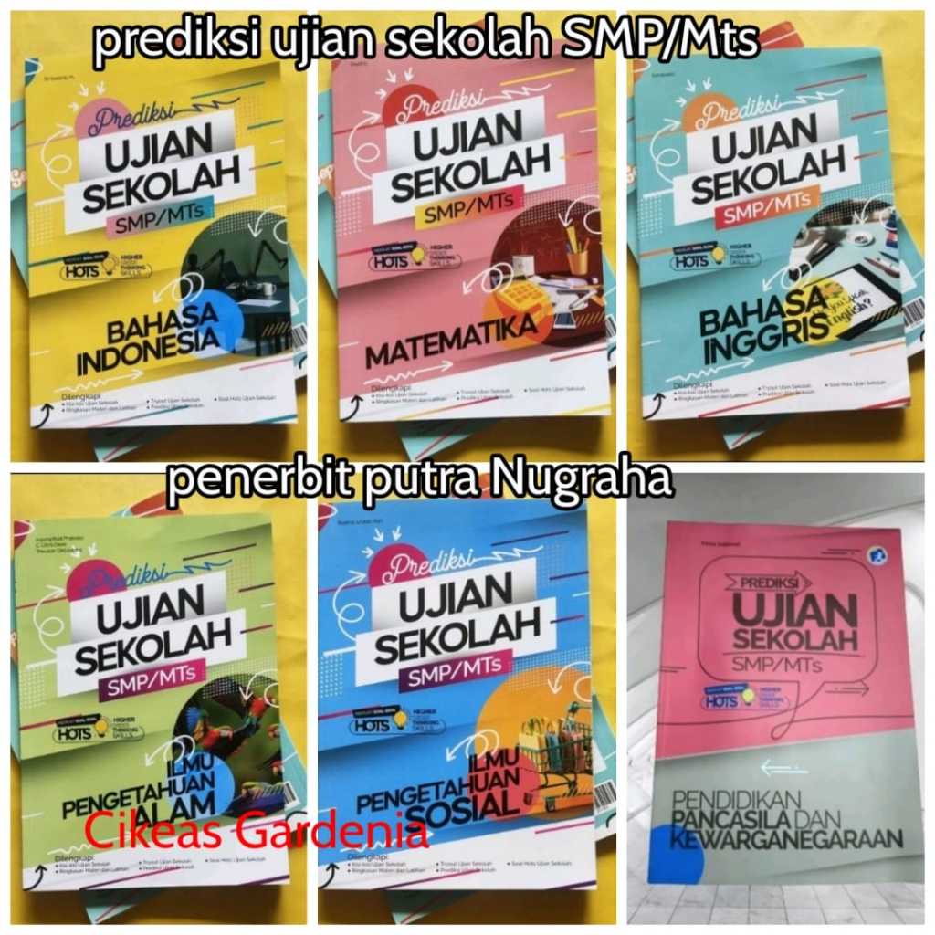 Unit Price Of School Exam Prediction Book For Junior High School/Mts ...