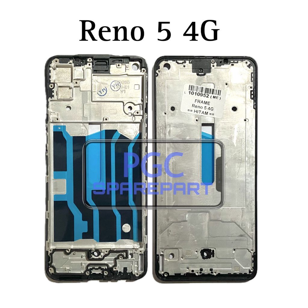MESIN Middle Bone Frame Oppo Reno5 4G/Reno 5 4G/CPH2159 - Bezel Bezzel ...